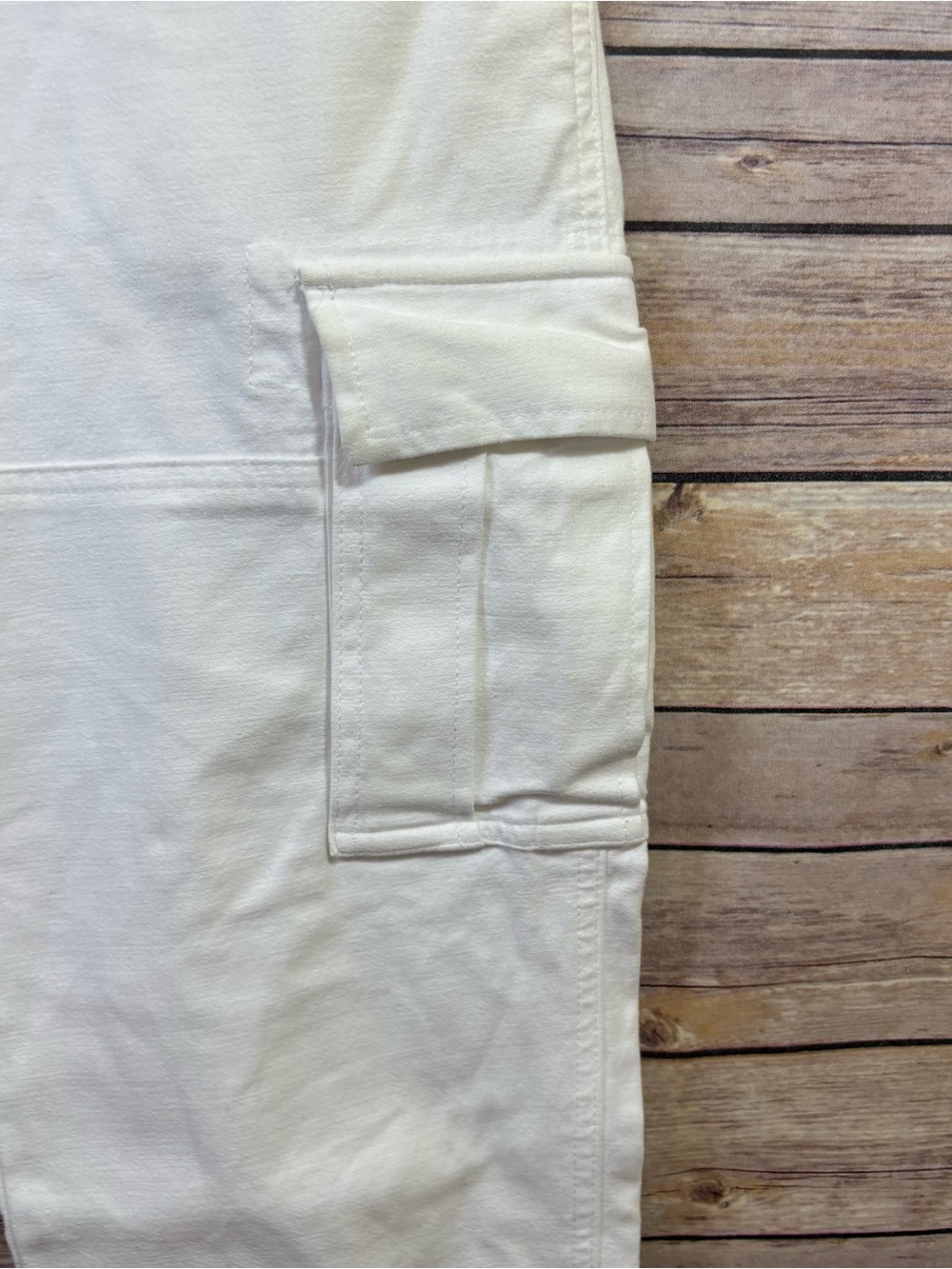 Aritzia Wilfred Free White Cargo Pants Size 6 - Picture 7 of 9